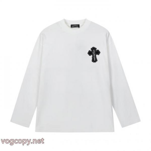 クロムハーツ長袖Tシャツ2026超人気の最新作 清涼感 話題が沸騰中偽 ブランド 販売 2