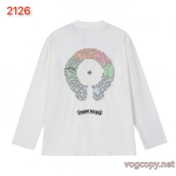 CHROME HEARTSブランド 通販店長袖Tシャツ希少 在庫セール 人気沸騰アイテム 5