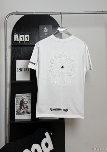 ブランド 偽物半袖TシャツCHROME HEARTSセレブ愛用 この冬絶対欲しい 大好評アイテム 0