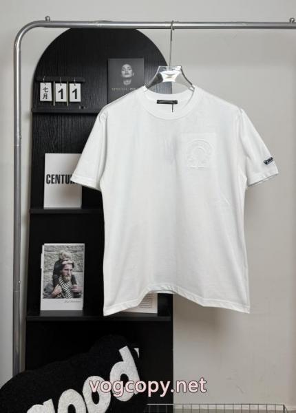 ブランド 偽物半袖TシャツCHROME HEARTSセレブ愛用 この冬絶対欲しい 大好評アイテム 1