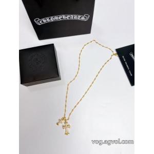 人気新作　ロゴ入り 激安大特価定番人気 希少性の高いネックレススーパー コピー  CHROME HEARTS