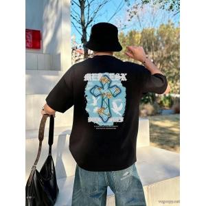 ブランド コピー 安心CHROME HEARTS半袖Tシャツ今流行 王道コンビ 個性的なデザイン