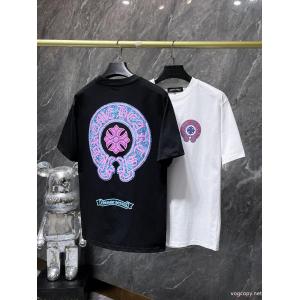 半袖Tシャツ人気アイドルオススメ 華やかな印象に 話題の新作到着ブランド スーパー コピー 店舗CHROME HEARTS