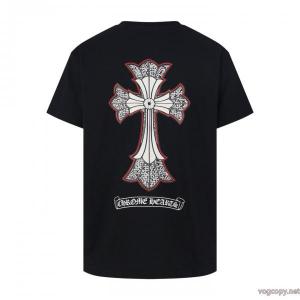超高機能 最新コレクション 爆発的通販コピー ブランド 通販 安心半袖TシャツCHROME HEARTS