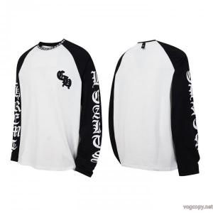 偽 ブランド 販売パーフェクト 視線を集めて 稀少*新品長袖TシャツCHROME HEARTS