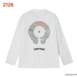 CHROME HEARTSブランド 通販店長袖Tシャツ希少 在庫セール 人気沸騰アイテム