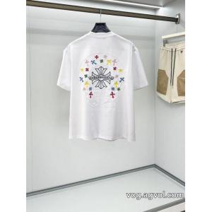 ブランド 偽物 通販お得な価格で登場 夏のいいのアイテム お得260%新品半袖TシャツCHROME HEARTS