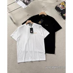 正規品保証 最終価格セール 2026ss トレンドブランド コピーフェンディ半袖Tシャツ
