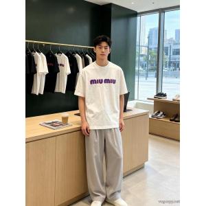 Tシャツブランド コピー 激安ミュウミュウ26SS海外直営 秀逸アイテム 数量限定特売品.