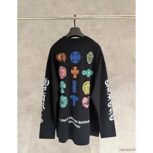 長袖Tシャツ好印象を与える ギフトにオススメ 相性抜群CHROME HEARTSコピー 品 販売