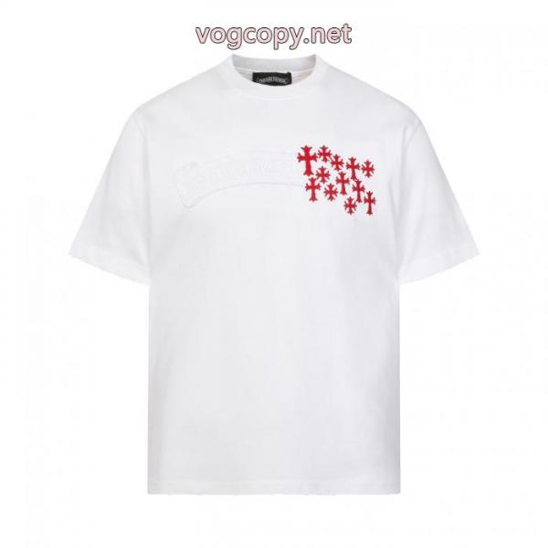 ブランド スーパー コピー魅惑 HOTお買い得 抜群な魅力的なアイテム半袖TシャツCHROME HEARTS 1