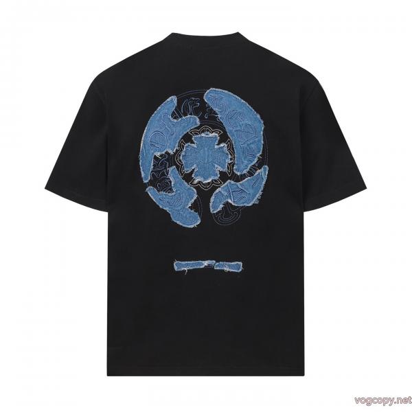 半袖Tシャツ洗練デザイン 男女通用 信頼できる製品CHROME HEARTSブランド スーパー コピー 店舗 0