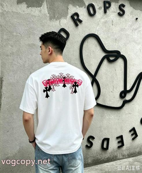 CHROME HEARTSスーパー コピー ブランド 通販カラバリ豊富 新作を取り上げ 数量限定先行入荷半袖Tシャツ 3