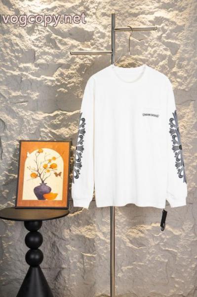 長袖Tシャツ偽 ブランド 通販クロムハーツ2026☆新色が登場! カッコイイ VIP価格人気 2