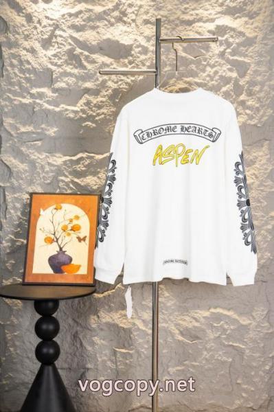 長袖Tシャツ偽 ブランド 通販クロムハーツ2026☆新色が登場! カッコイイ VIP価格人気 1