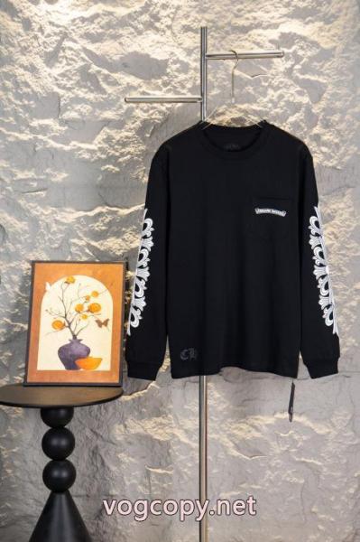 長袖Tシャツ偽 ブランド 通販クロムハーツ2026☆新色が登場! カッコイイ VIP価格人気 4
