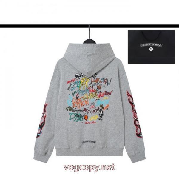 早い者勝ち スタイリッシュ 高い人気アイテムコピー 商品 通販パーカーCHROME HEARTS 1