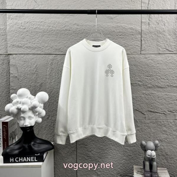 長袖TシャツCHROME HEARTSスーパー コピー 品格好いい 有名人の愛用品 2026SS人気ブランド新作アイテム 3