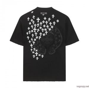 ブランド スーパー コピー魅惑 HOTお買い得 抜群な魅力的なアイテム半袖TシャツCHROME HEARTS