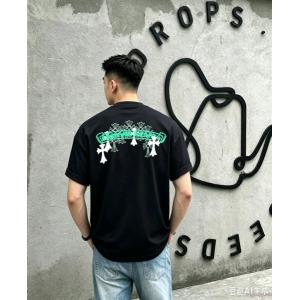 CHROME HEARTSスーパー コピー ブランド 通販カラバリ豊富 新作を取り上げ 数量限定先行入荷半袖Tシャツ
