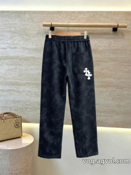 ブランド フェイク海外モデル ロゴが素敵 2026人気新作スラックスCHROME HEARTS 0 