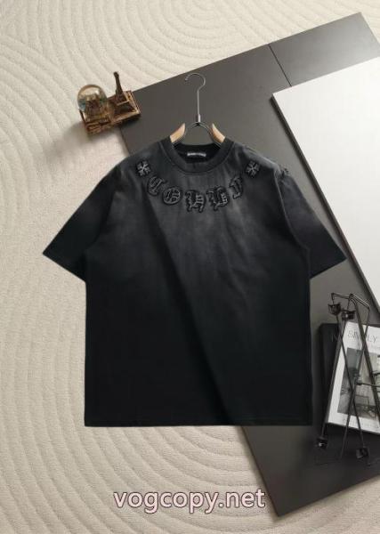 2026新作登場 先行入手 新作お洒落☆CHROME HEARTSコピー ブランド 優良半袖Tシャツ 5 