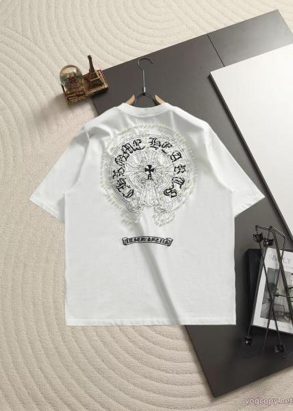 偽物 ブランド ショップCHROME HEARTSスタイルアップ上品 今すぐ欲しい 完売前に半袖Tシャツ 0 