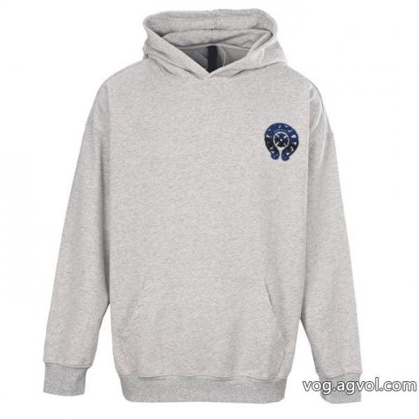 CHROME HEARTS/クローハートCHグラディエント馬蹄植毛フードコート 0 