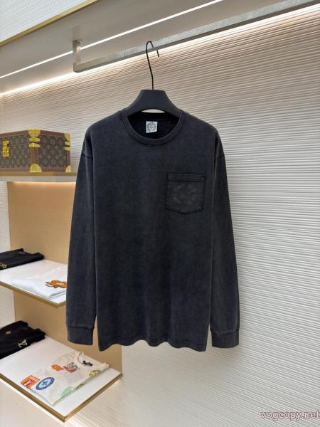 CHROME HEARTS長袖Tシャツブランド コピー 激安入手困難 超安値 日本未入荷 上品で優しい雰囲気に 0 