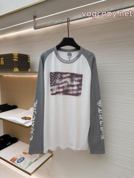 コピー 商品 ブランド長袖TシャツCHROME HEARTS売れ筋のいい HipHop トレンドの最先端に 2