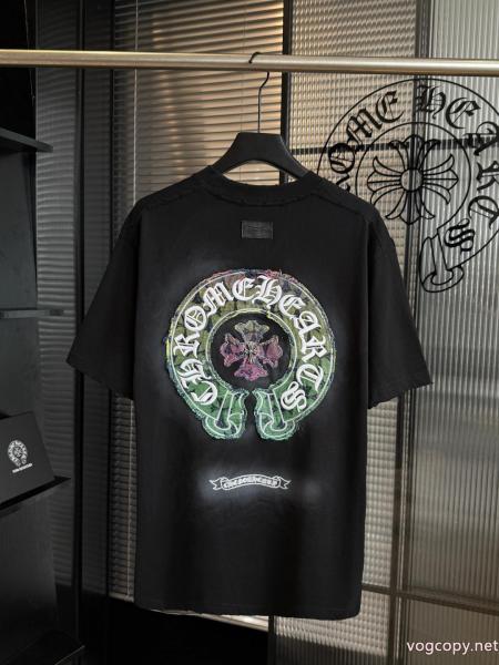 ランキング商品 新着アイテム最新 ベストセラー半袖TシャツCHROME HEARTS偽物 ブランド 販売 0