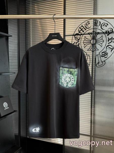 ランキング商品 新着アイテム最新 ベストセラー半袖TシャツCHROME HEARTS偽物 ブランド 販売 3