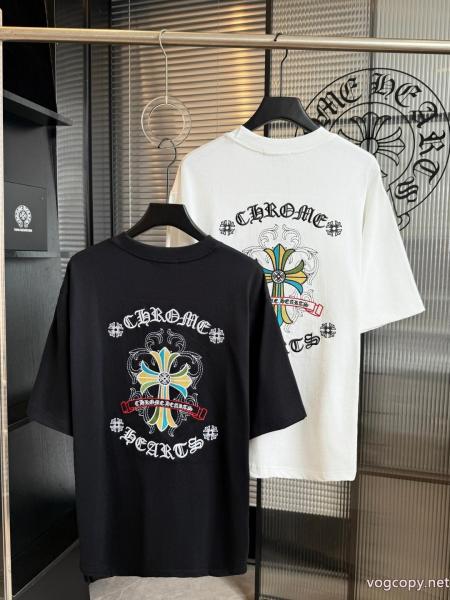 存在感絶大スタイル 26ss 2026最新作 海外発 注目を集める半袖TシャツCHROME HEARTS激安 ブランド 通販 0 