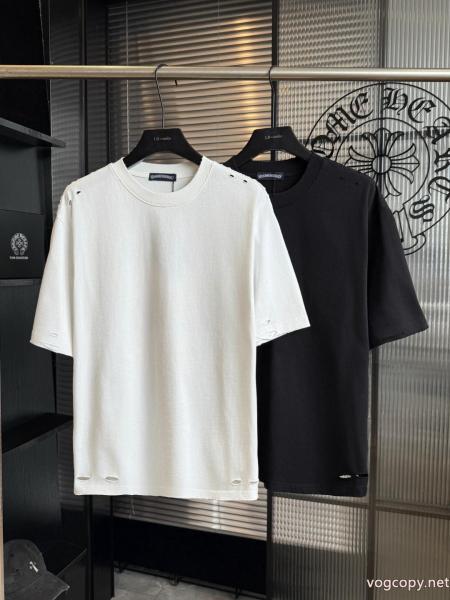 スーパー コピー 通販天然着色 ギフト最適期間限定 ファッション半袖TシャツCHROME HEARTS 0 