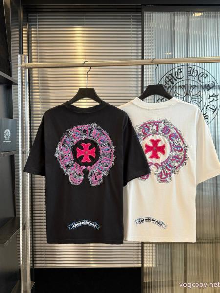 ブランド 品 コピー半袖TシャツCHROME HEARTS高級感漂う 超HOT新品商品 多色使いが魅力の 0 