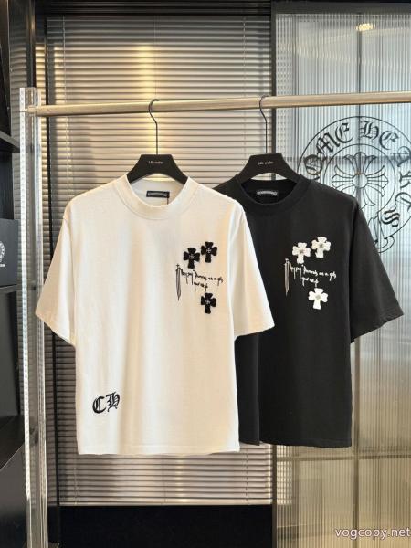 半袖TシャツCHROME HEARTS偽 ブランド新作限定華やかキュート 雑誌にも人気掲載アイテム 人気定番 0 