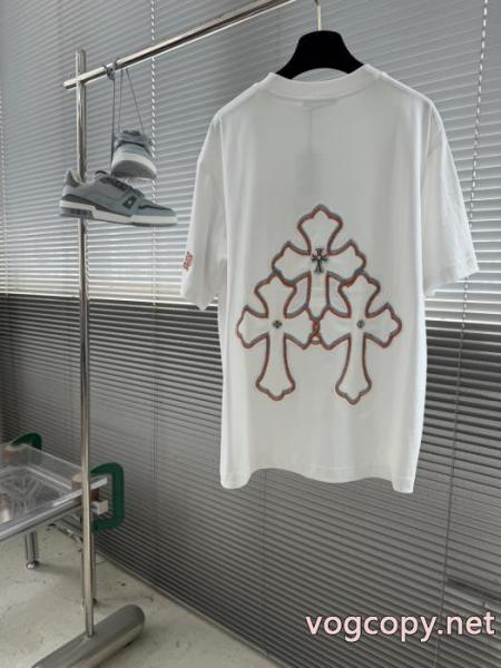 Chrome Heartsクローハート2026春夏半袖Tシャツ男女同型 2