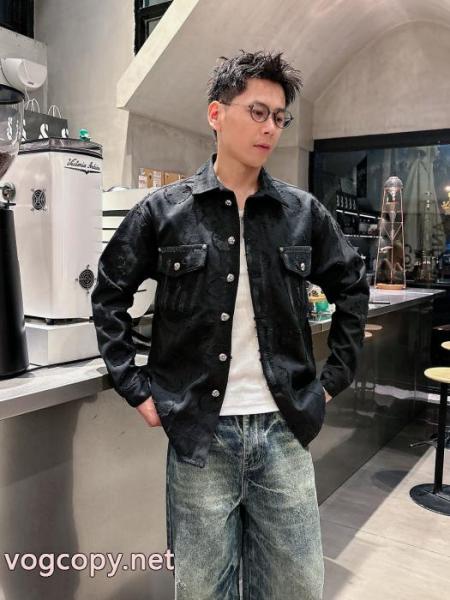 ブランド コピー 安心CHROME HEARTSデニムコートファッション通販 希少入荷 大注目! 1