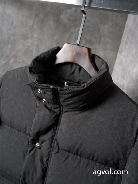 Chrome Hearts/クロウハートプリントダーク柄ジャカードダウンジャケット 1