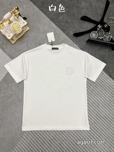 Chrome Heartsクローハート春夏新作刺繍デザイン半袖Tシャツ 1