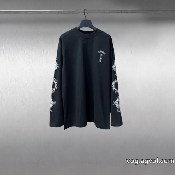 2026スーパーコピーCHROME HEARTS長袖Tシャツ好感度が高いアイテム 今季人気絶大 さわやかな印象 0