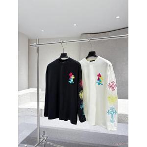 CHROME HEARTSクローハート2026秋冬新作丸首長袖Tシャツ
