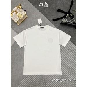 Chrome Heartsクローハート春夏新作刺繍デザイン半袖Tシャツ