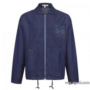 Loewe 26 FW Precollectionコットン刺繍デニムジャケット