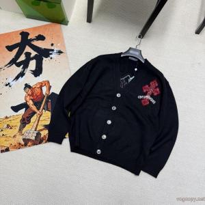 激安 通販 専門店2026新作セール 個性的なデザイン 新作人気クロムハーツニットコート