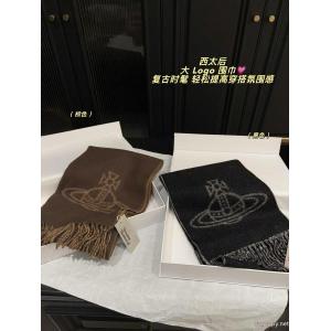 Vivienne Westwood/西太后の定番土星Orbビッグロゴマフラー